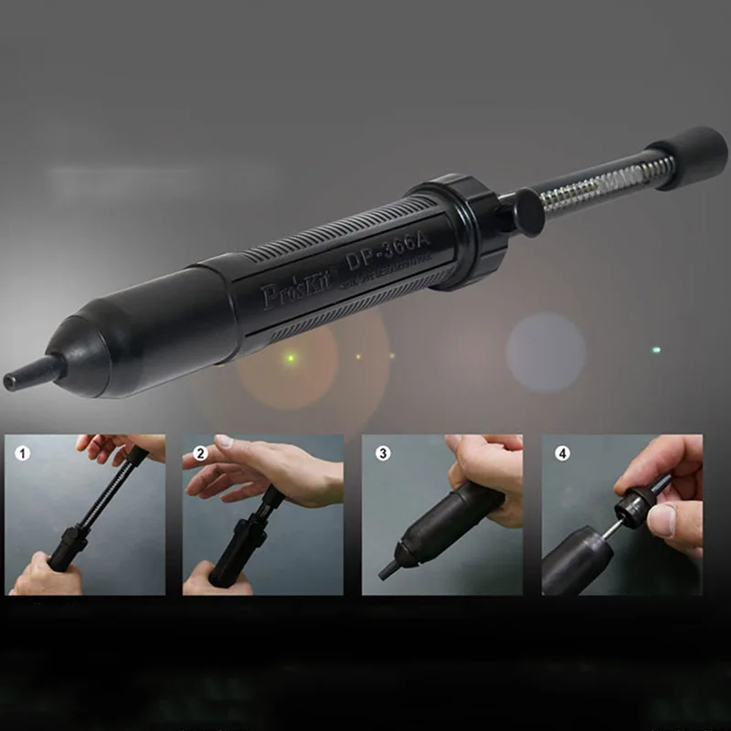 

Pro'skit DP-366A сильные всасывающие Отсасывающие насосы электрика антистатические припоя присоски сварочные инструменты