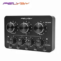 FELYBY Bm 900 USB конденсаторный микрофон профессиональный караоке Студийный микрофон для компьютера/ноутбука/ПК записи и вещания