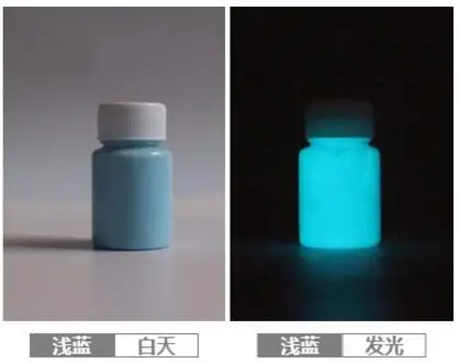 Hotting sele фосфоресцирующий лак для глаз DIY блеск фосфорное светящееся покрытие флуоресцентный пигмент светящийся в темноте украшение 20 г/шт - Цвет: 07