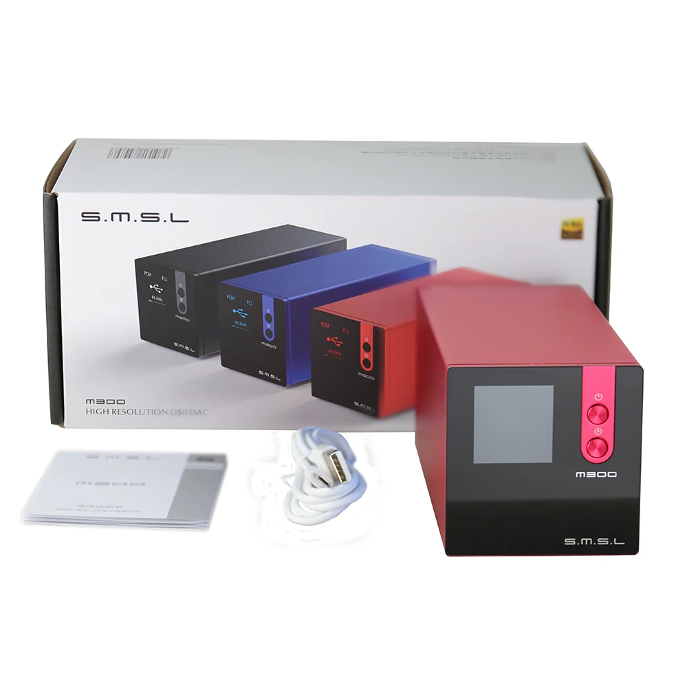 Б/у товары SMSL M300 аудио DAC AK4497 Hifi декодер встроенный DSD512 PCM768kHz USB оптический