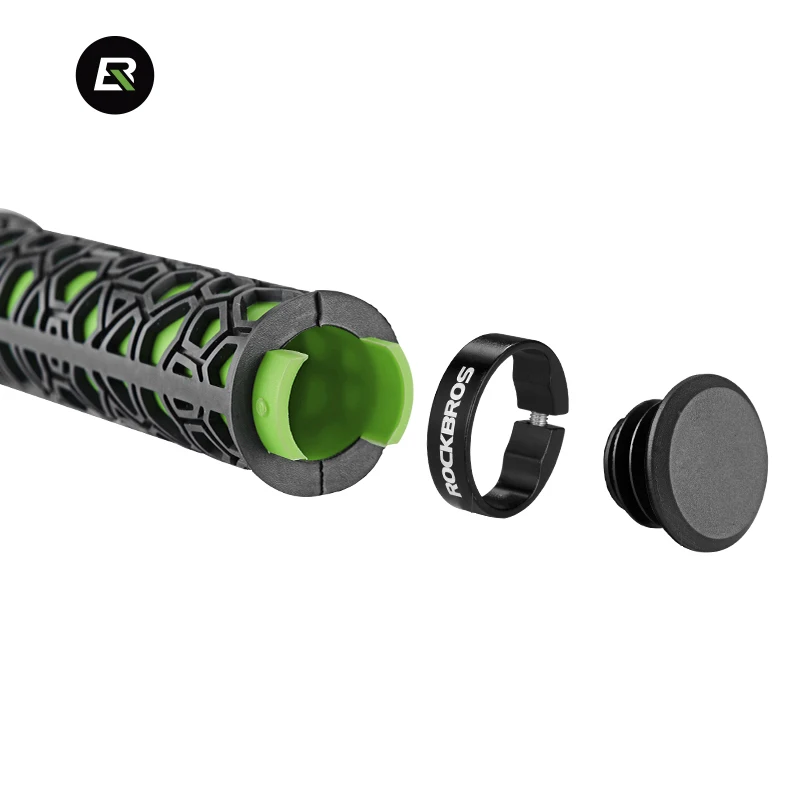 ROCKBROS MTB для велосипедов мотоциклов руля велосипеда рукоятки резиновый замок