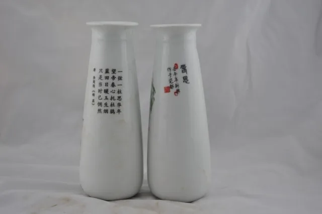 Jingdezhen Antique Porcelain Imitate Qing Qianlong Pastel Beauty Flower Arrangement Used Collection | Дом и сад