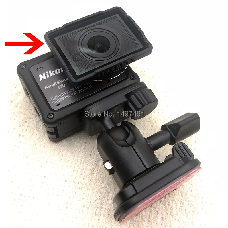 

Underwater lens Protection AA-15B For Nikon KeyMission 170 Actioncam