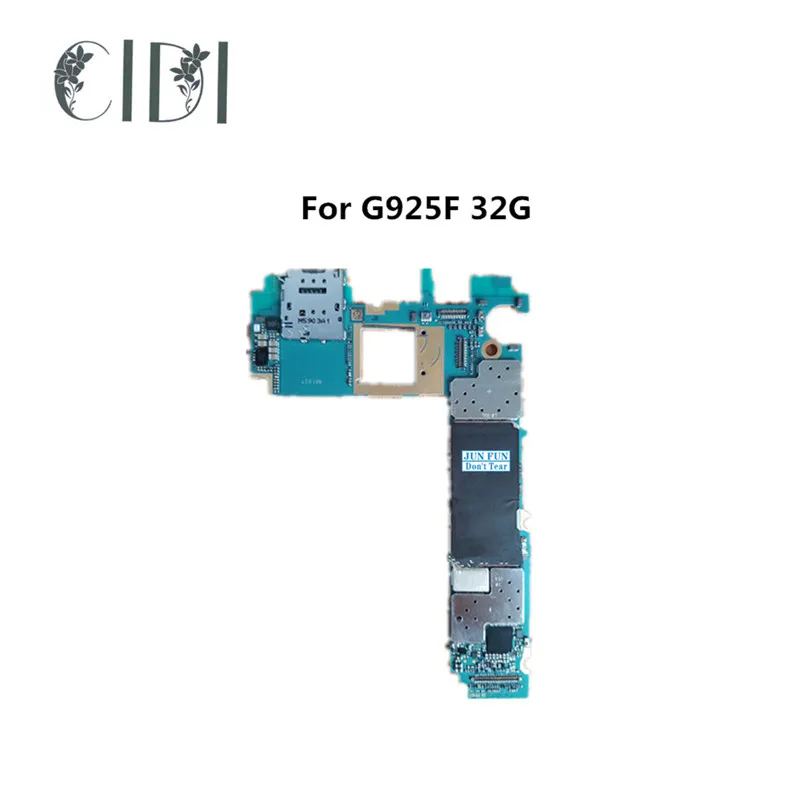 Материнская плата CIDI для Samsung Galaxy S6 edge G925F с разблокированными чипами и