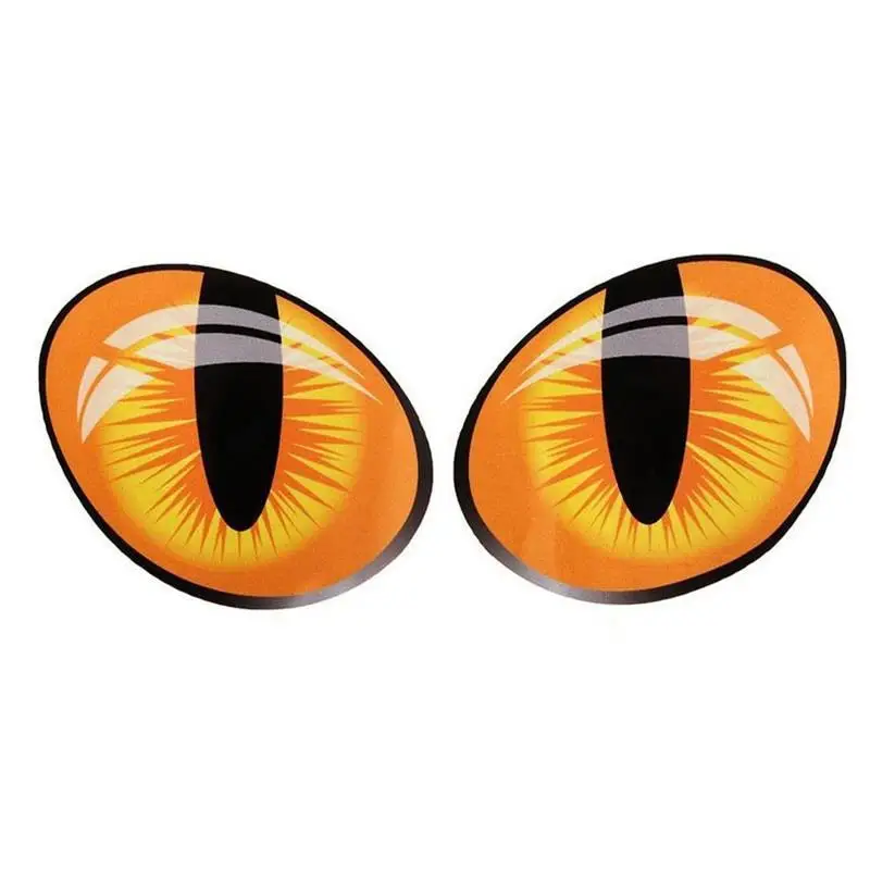 New Cartoon Simulation Cat's Eye Car Decorative Stickers Reflective Body Rearview Mirror | Автомобили и мотоциклы