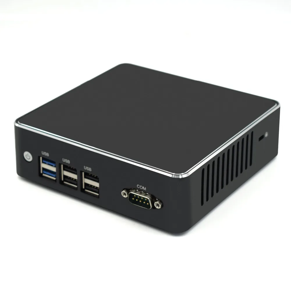 4 ядра barebone Linux мини ПК Celeron N3160 2 NUC LAN 2HDMI Windows 7 безвентиляторный дизайн без шума 4K HD Windows 10 HTPC компьютер