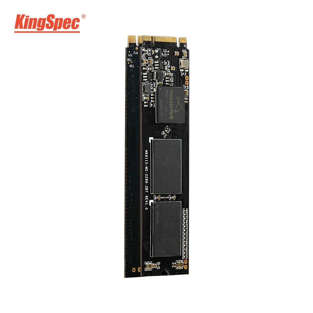 Жесткий диск KingSpec ssd m2 1 ТБ 2 hdd SSD M.2 жесткий 2280 SATA NGFF для ноутбука настольного