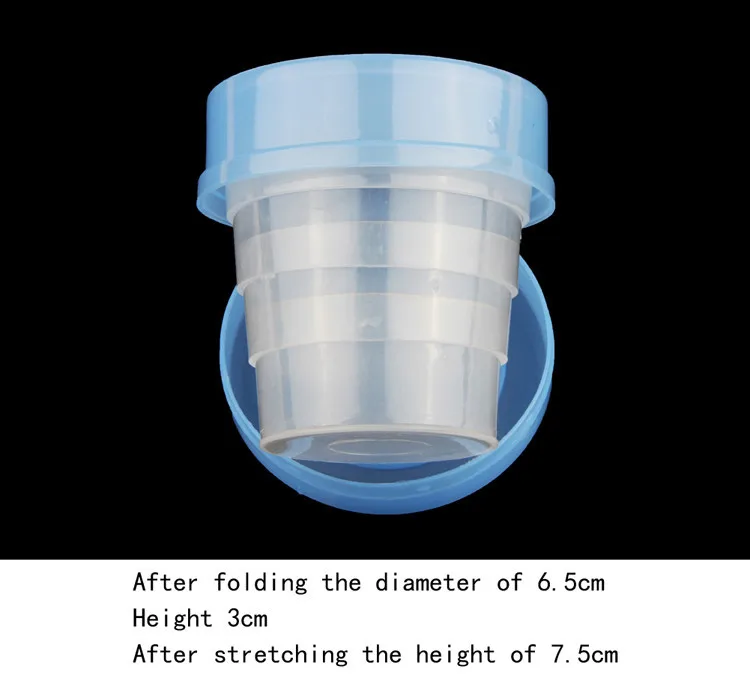 Бесплатная доставка креативная мультяшная телескопическая чашка Двойная мечта