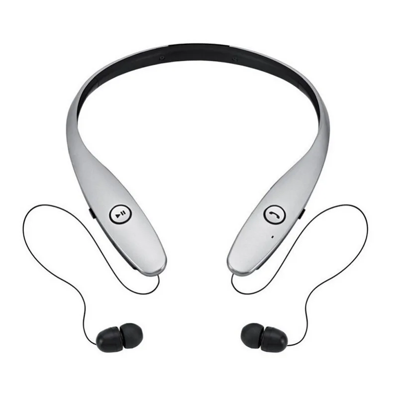 Q-BAIHE, роскошные Bluetooth 4,1 наушники, встроенный микрофон, беспроводная легкая гарнитура с шейным ремешком, IPX-7, водонепроницаемые спортивные наушники