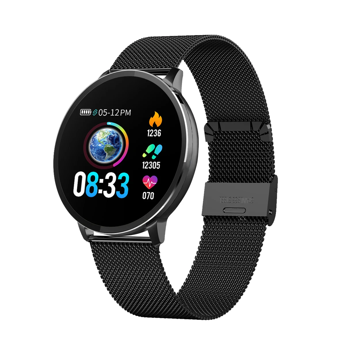 VICTFIT Смарт часы IP68 водонепроницаемый монитор сердечного ритма Smartwatch