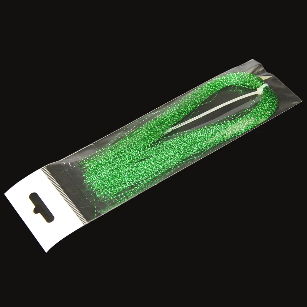 31 сумка материал для завязывания мушек кристальная вспышка голографическая