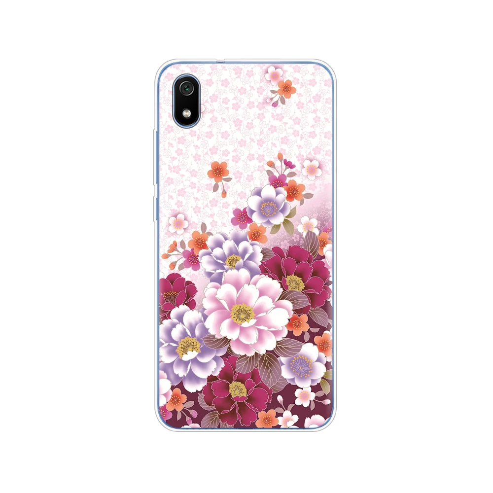Чехол для xiaomi redmi 7a чехол coque oft tpu задняя силиконовая крышка для redmi 7 a бампер hongmi 7a copas кожа Ударопрочный fundas - Цвет: 10642