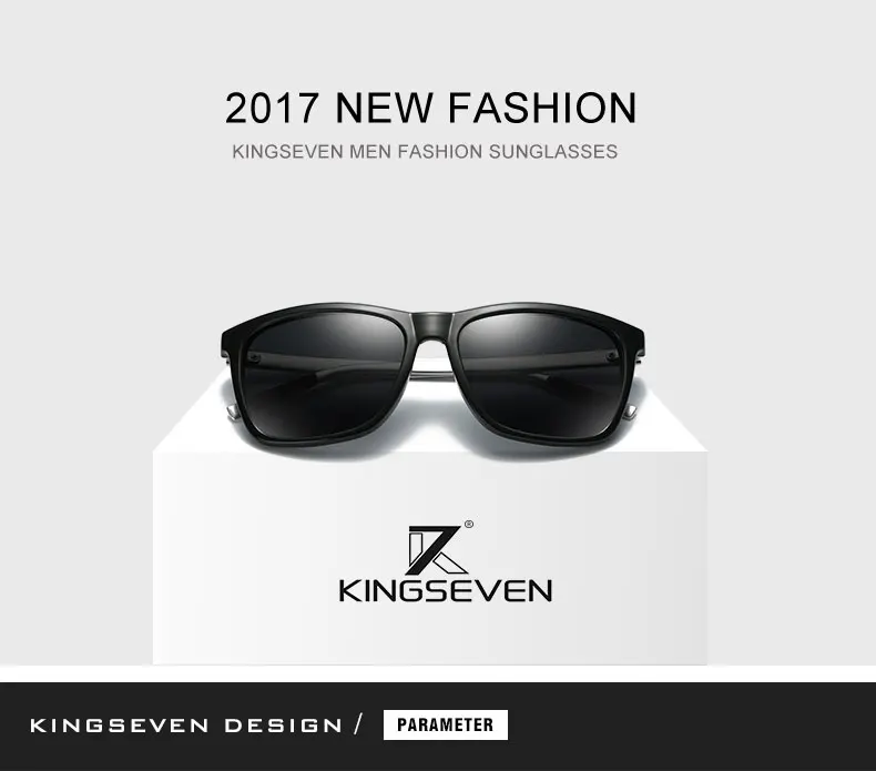 KINGSEVEN брендовые солнцезащитные очки с алюминиевой оправой, мужские поляризованные зеркальные солнцезащитные очки, женские очки, аксессуары N787