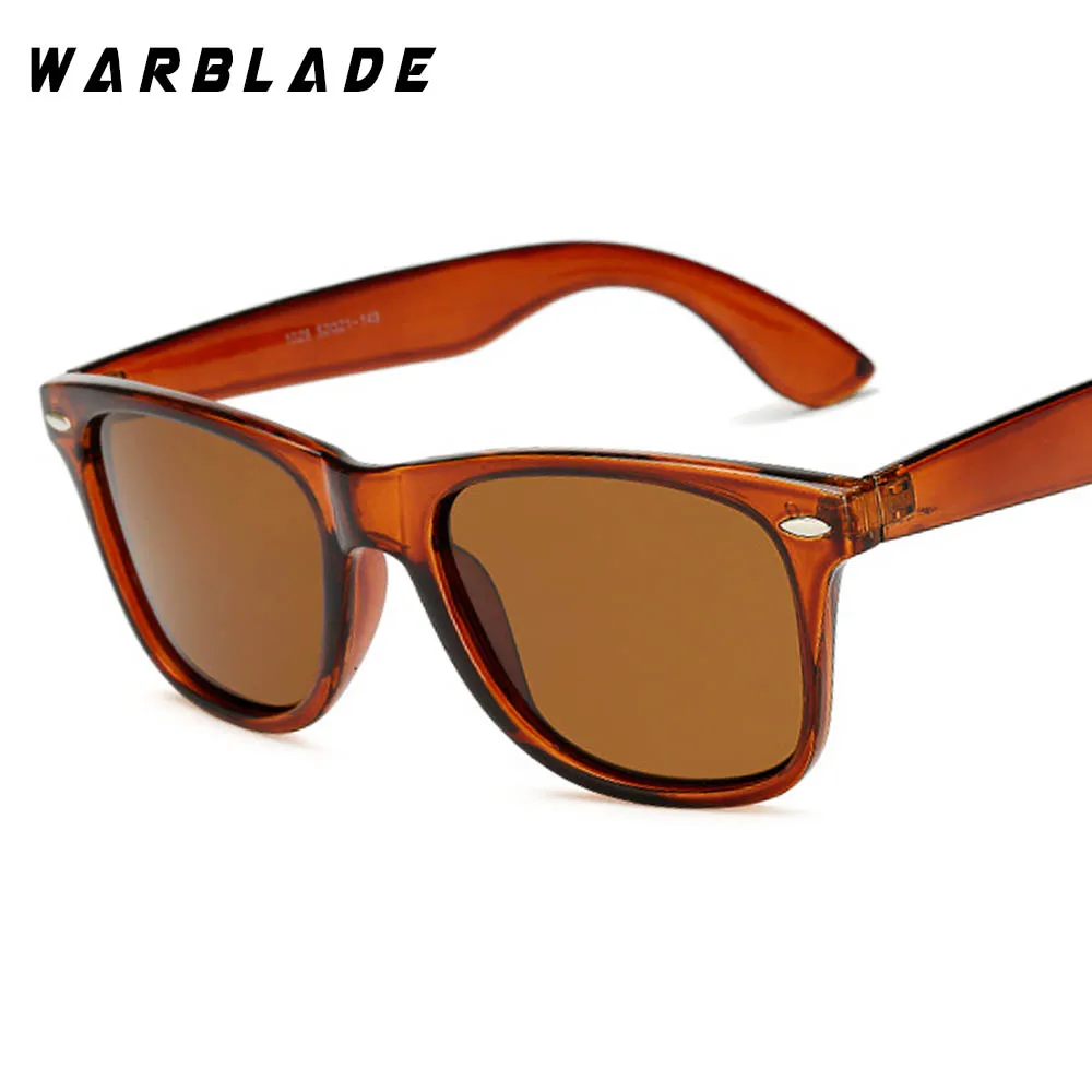 warblade fashion luxury hd polarized men women driving sunglasses hot vintage brand designer coating uv400 male sun glasses free global shipping