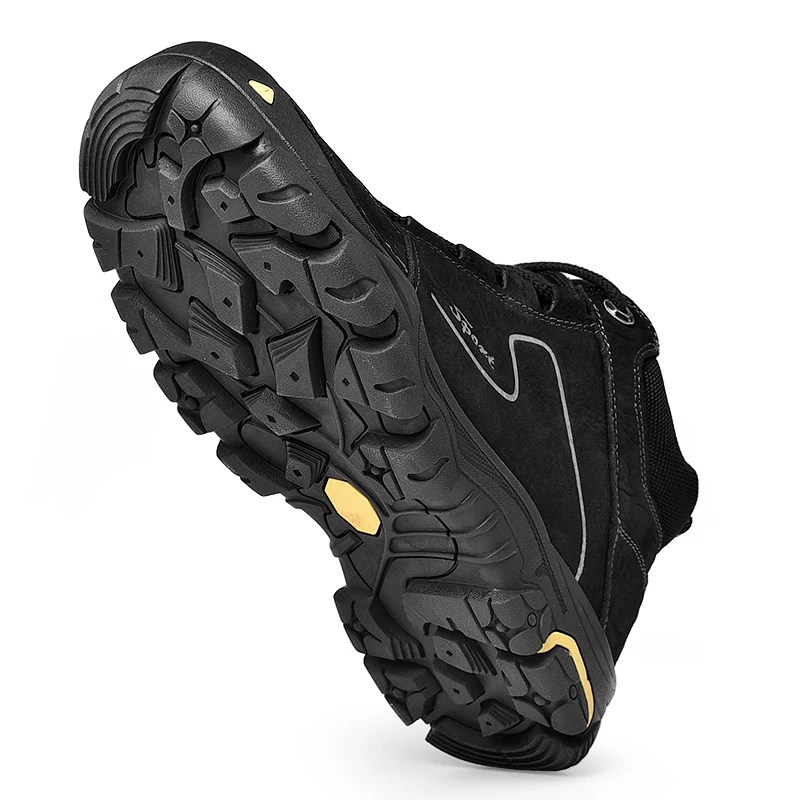 Мужские походные ботинки водонепроницаемые зимние сохраняющие тепло кроссовки