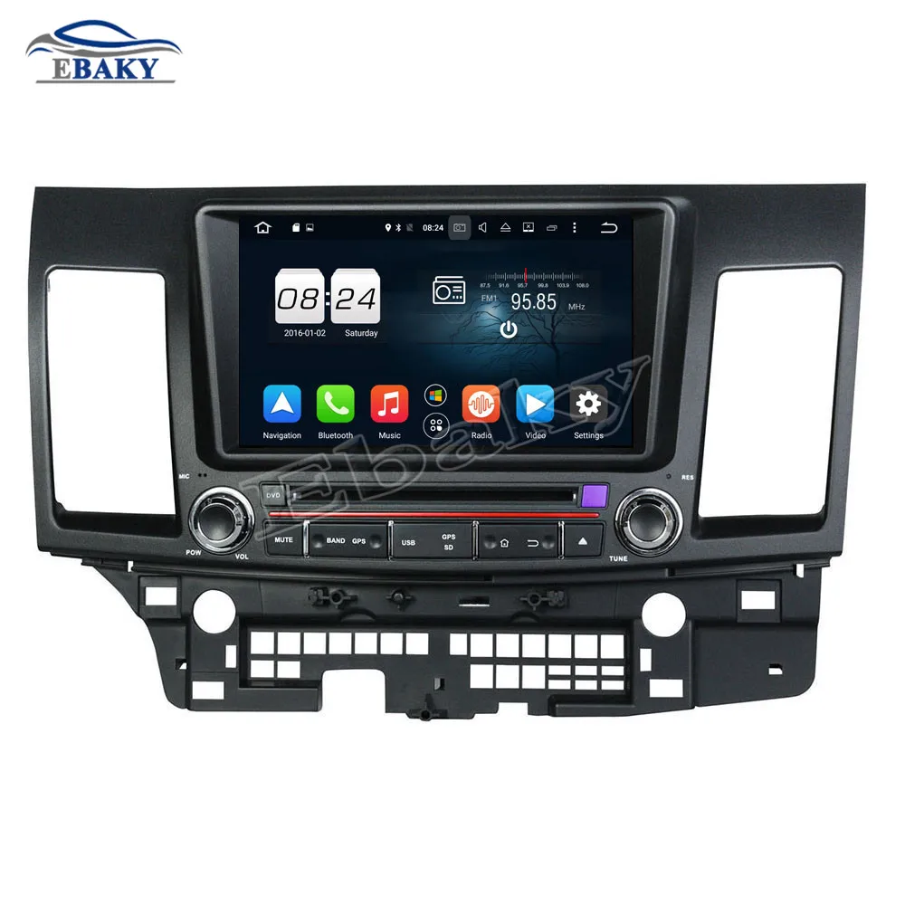 NaviTopia 1024*600 четырехъядерный 8 дюймов 2 ГБ Android 1 автомобильный dvd плеер для MITSUBISHI LANCER