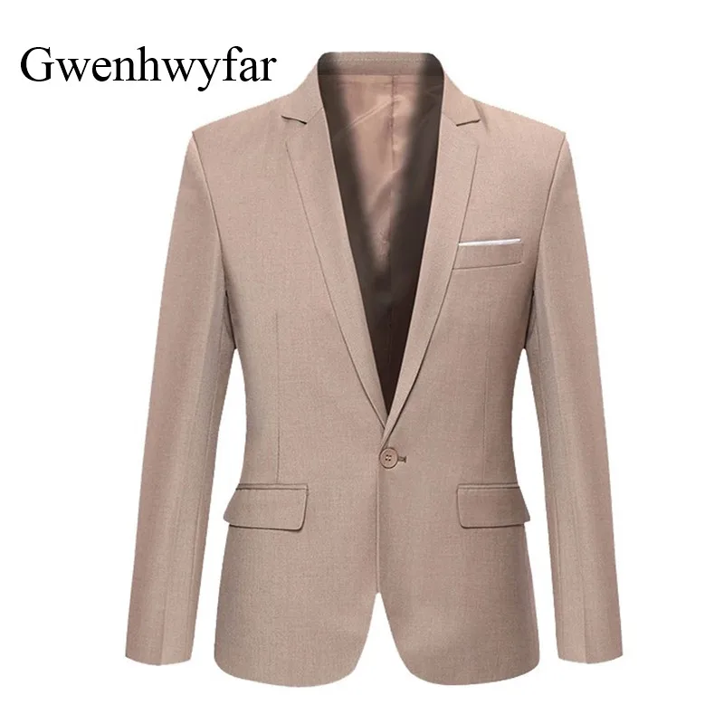 2018 Custom Burgundy/Grey/Beige/Blue Men Suits Blazer With Black Pants Wedding Suit Slim Fit Groom Dinner Tuxedos 2 Piece G7 | Мужская