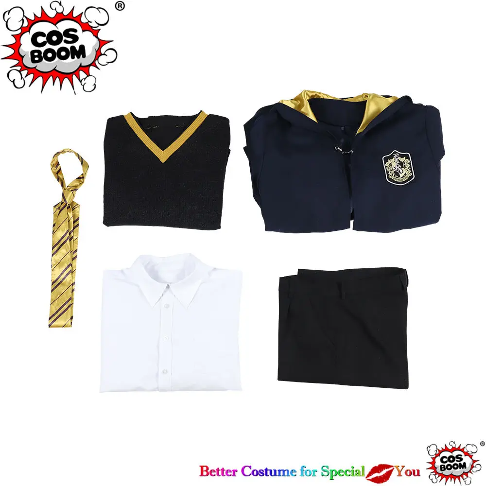 COSBOOM Fantastic Beasts 2 Young Newt Scamander костюм мужской Хэллоуин преступления Гриндельвальд