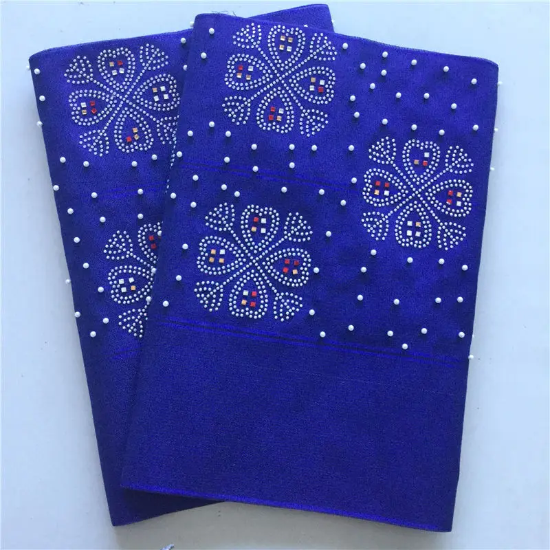 Aso Oke Нигерия головной убор 2 шт./пакет Африканский Женский Галстук для свадьбы