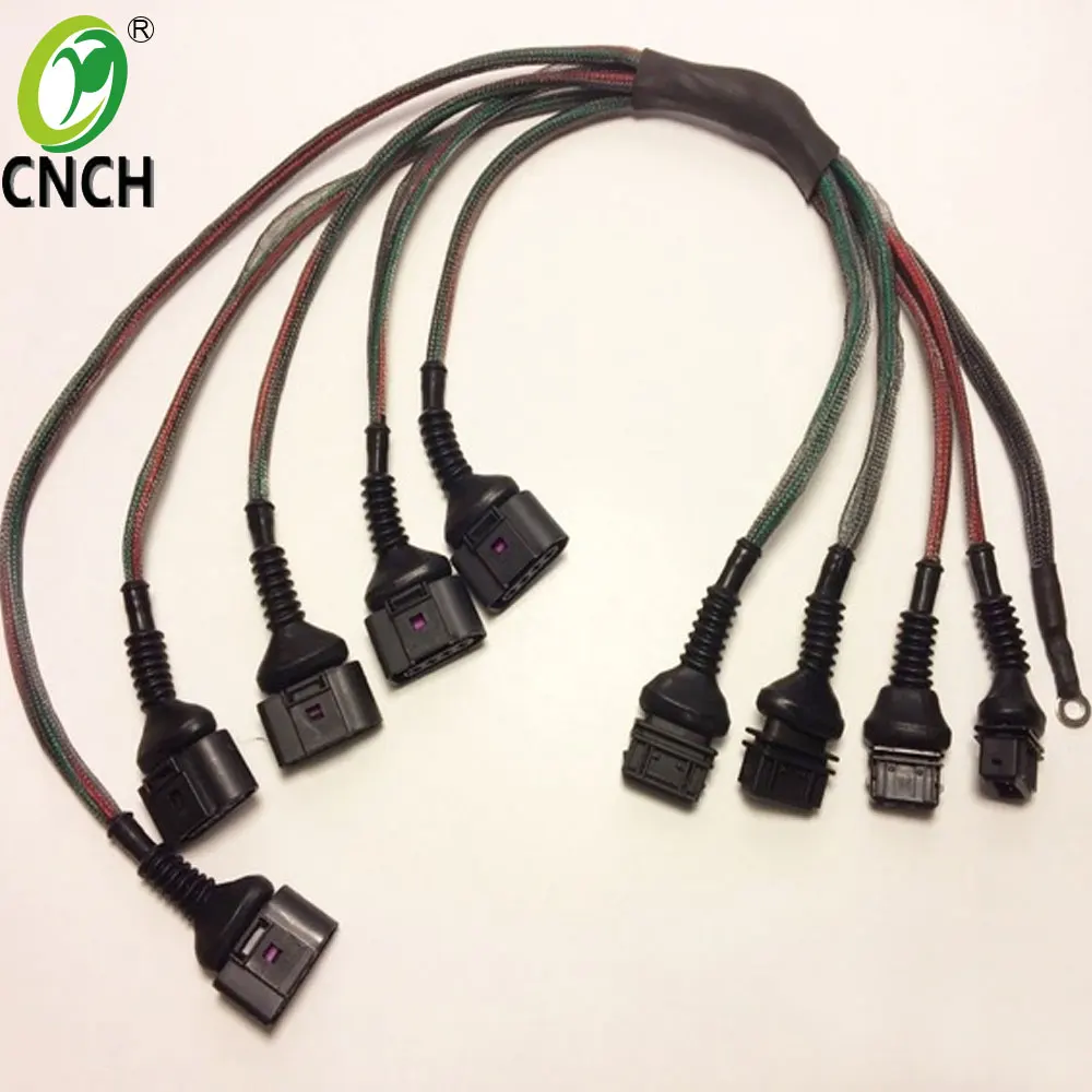 Проводка для Audi 2 0 T FSI катушка C4 URS4/URS6 S2/RS2 I5 20VT AAN ABY ADU обновленная катушка|Кабели