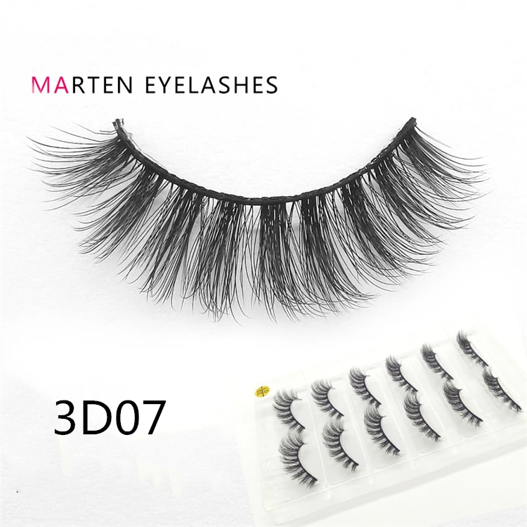 

6 pairs natural false eyelashes fake lashes long makeup 3d mink lashes eyelash extension mink eyelashes for beauty