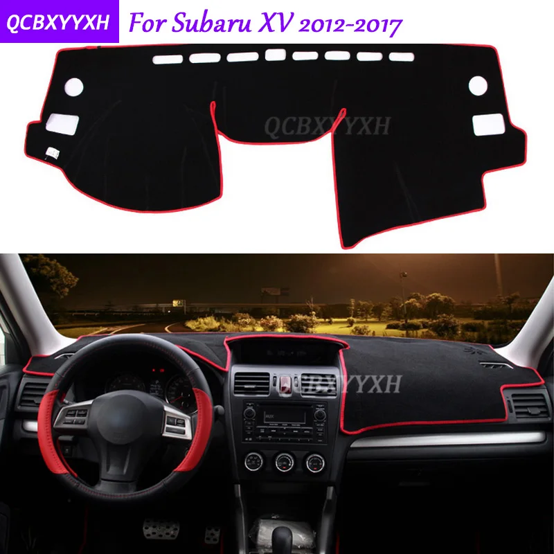 Коврик для приборной панели Subaru XV 2012-2017 защитный коврик интерьера Photophobism