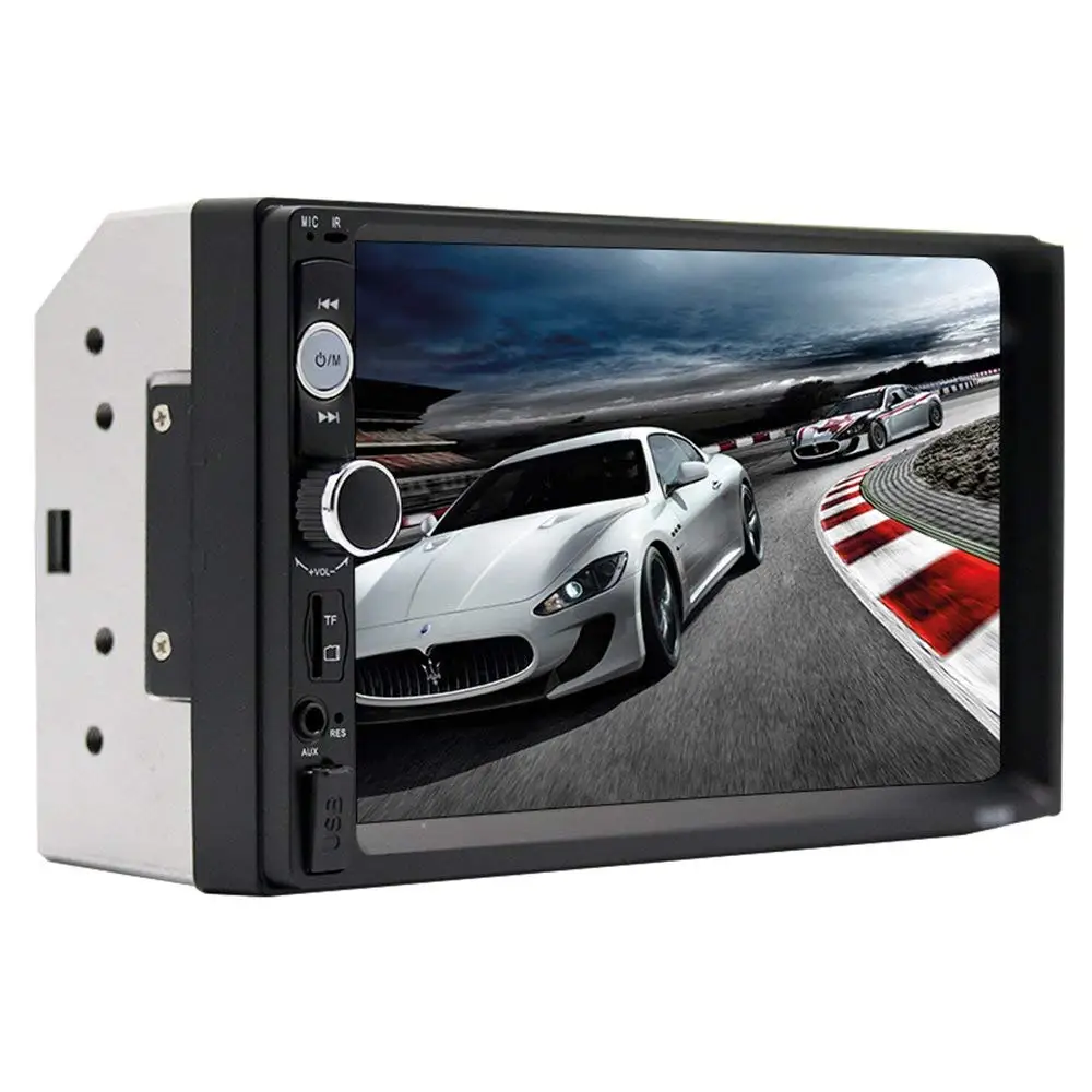 Автомобильный радиоприемник 2 Din Bluetooth MP5 проигрыватель авто мультимедийный плеер USB/SD/FM-радио/AUX Зеркало Ссылка Авто Радио стерео радио Automovil Поддержка сзади Камера