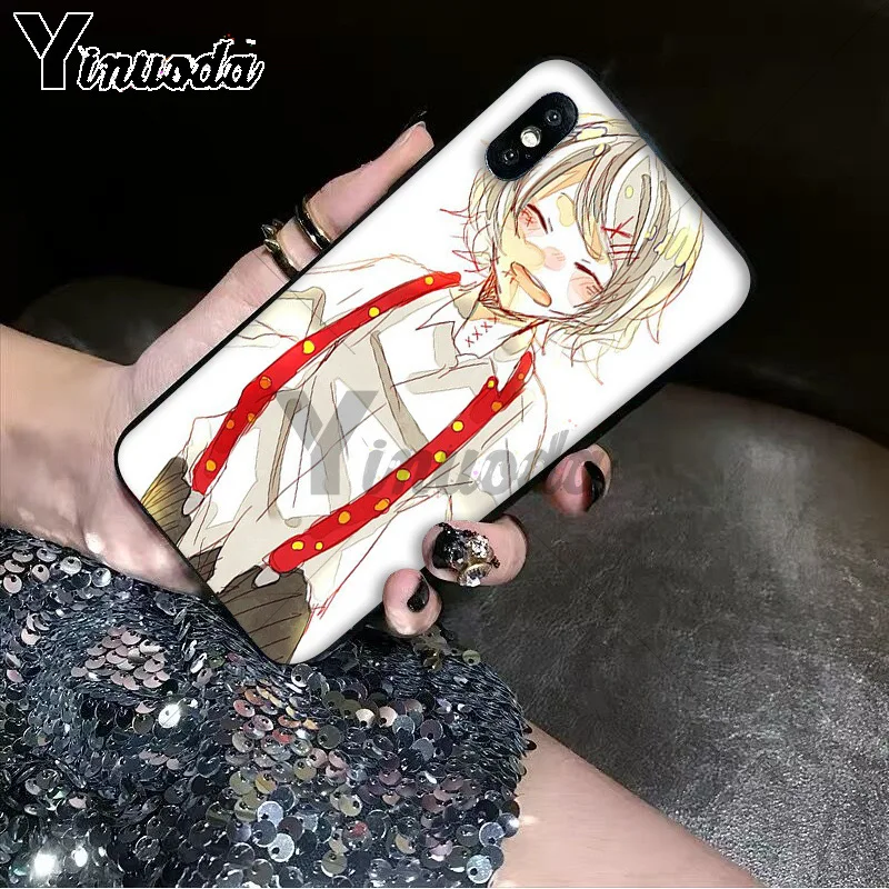 11pro MAX аниме JUUZOU SUZUYA Tokyo Ghouls TPU Мягкий силиконовый черный чехол для телефона Apple iPhone