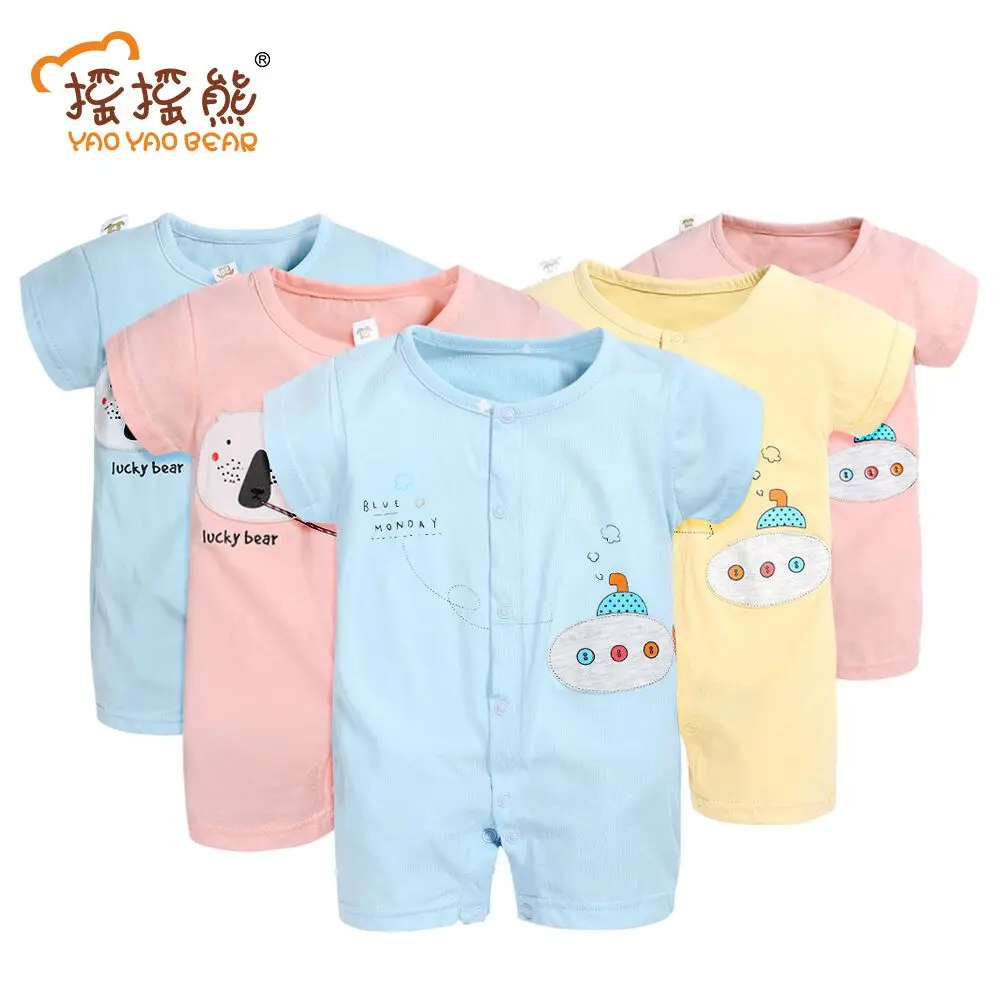 Детский хлопковый комбинезон 2 шт./лот|newborn jumpsuit|baby rompersrompers newborn |