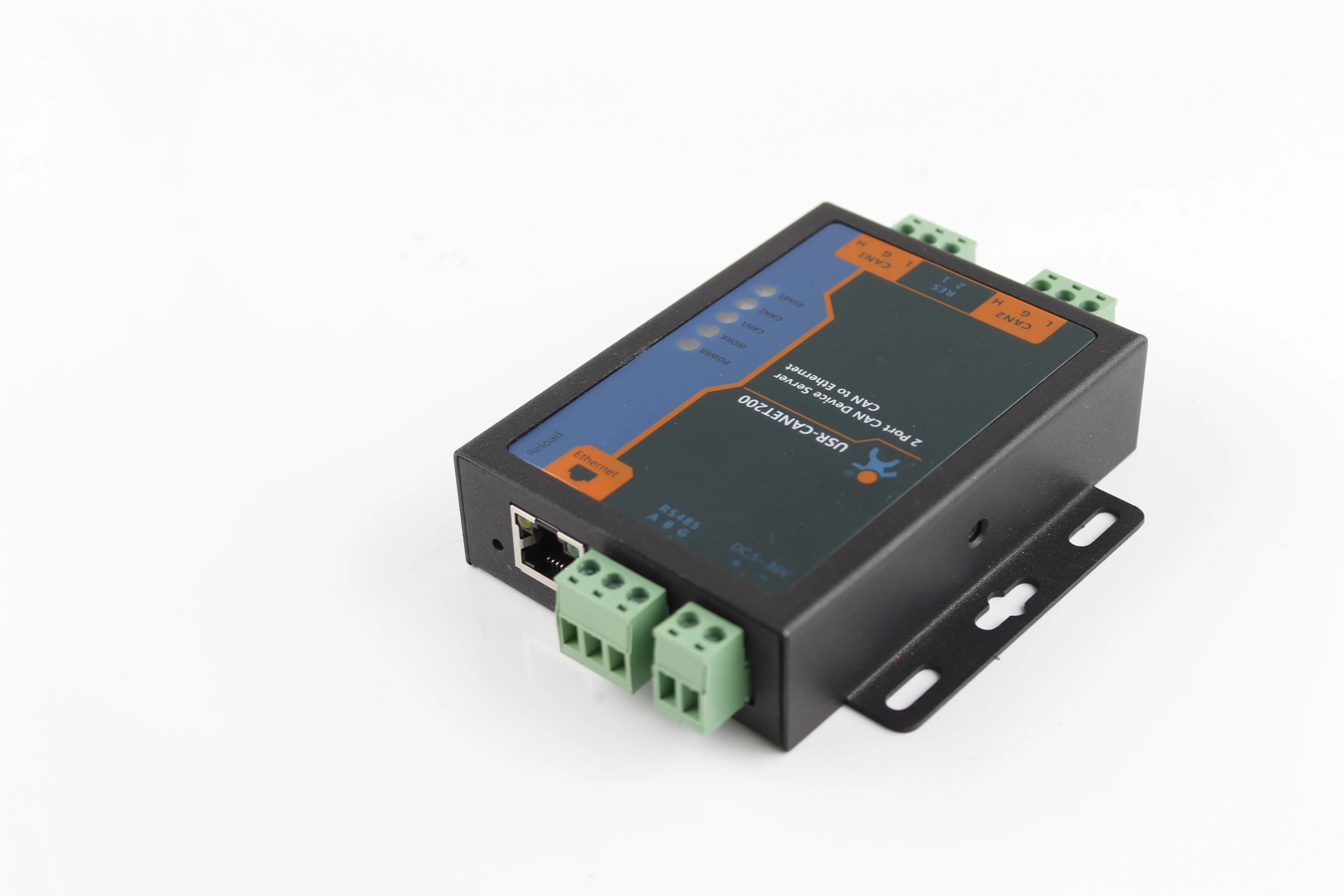 USR CANET200 промышленный преобразователь Can Ethernet RS485 встроенный порт CAN сетевое реле