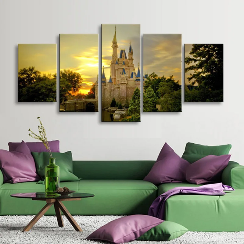 5 шт. настенные картины с высокой четкостью | Дом и сад