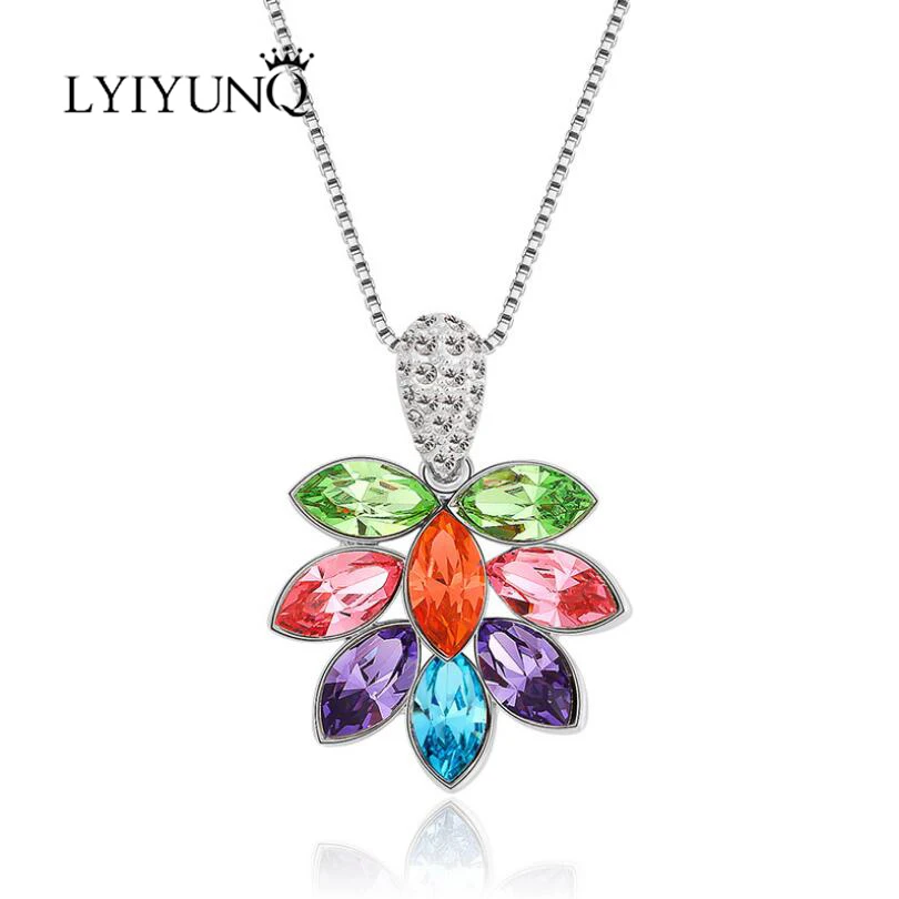 Женское винтажное ожерелье с подвеской в виде цветка розы|pendants for women|feather pendantnecklace