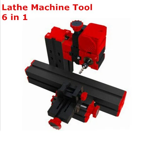 High Quality DIY Mini Lathe Machine 6 in 1 Micro Tool For Wood And Soft Metal | Инструменты
