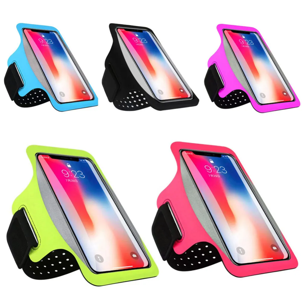 Наружная сумка для бега из полиамида регулируемая спортивная фитнеса небольшая 6