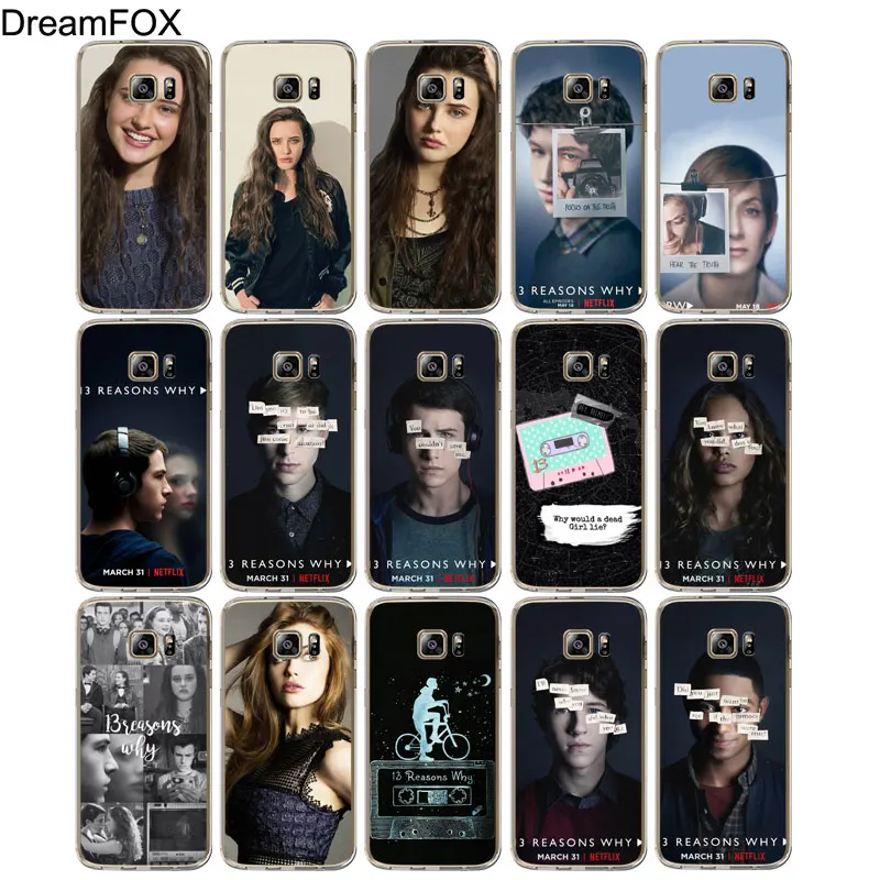 DREAMFOX M156 13 причин почему мягкий силиконовый чехол из ТПУ для Samsung Galaxy S5 S6 S7 S8 S9 S10 5G