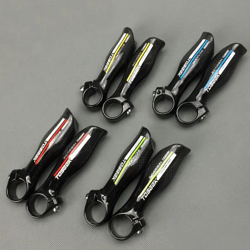 Новый маленький вспомогательный Руль для горного велосипеда TOSEEK углеродные