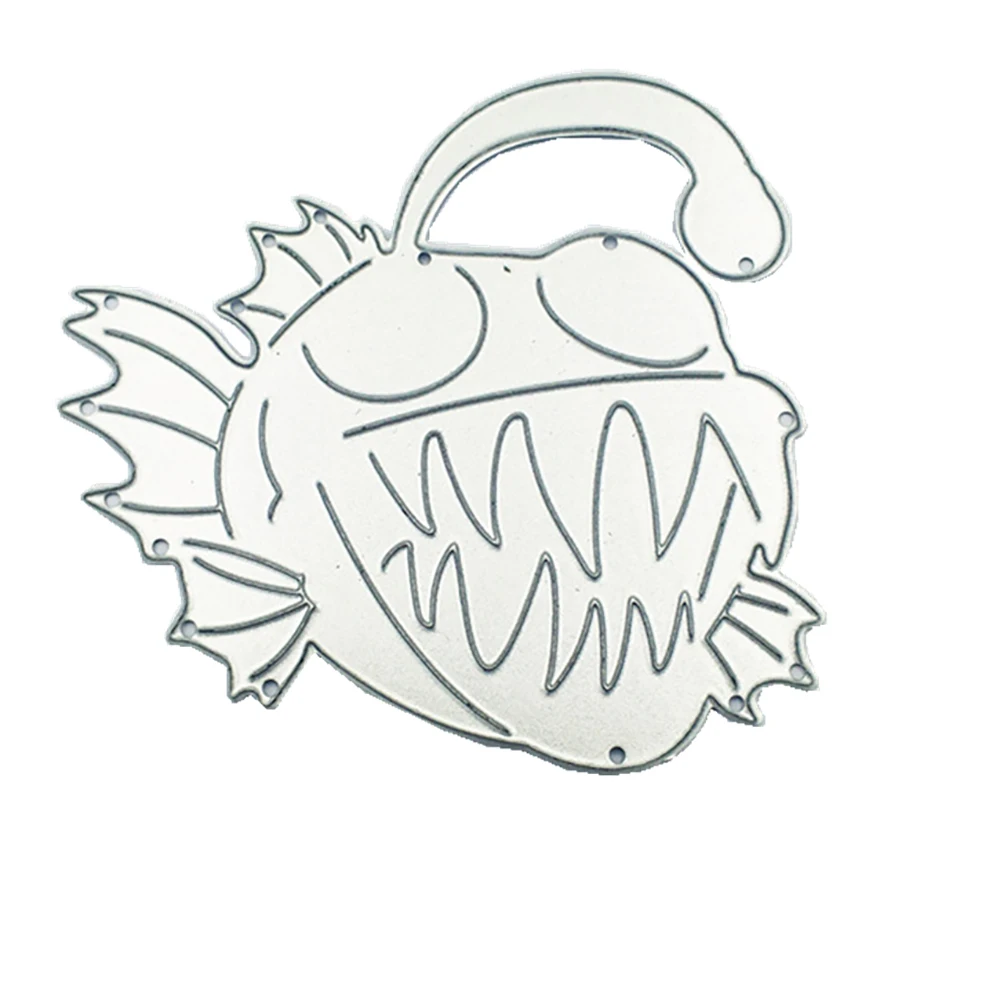 Металлические режущие штампы DIY фонарь рыба подводный мир Скрапбукинг карты