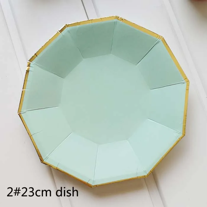 Праздничные поставки одноразовые бриллиантовые салфетки посуда для детской