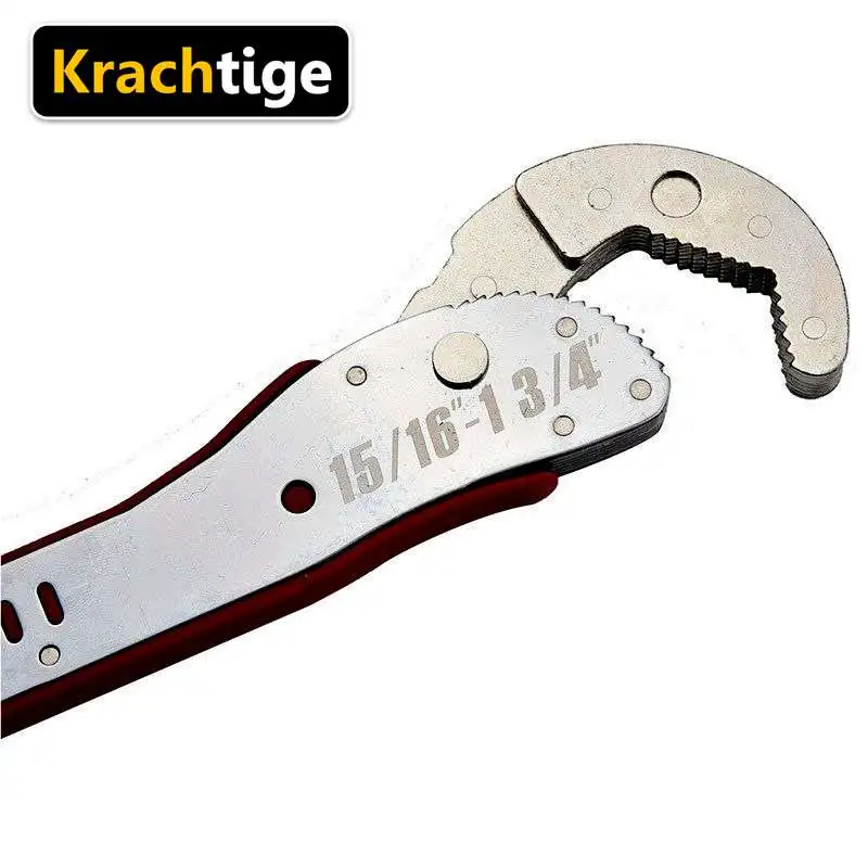 Krachtige 9-45 мм двойная головка волшебный ключ Универсальный Регулируемый ключ гаечный ключ Мультитул для шестигранного треугольника четыре угла гайка болт
