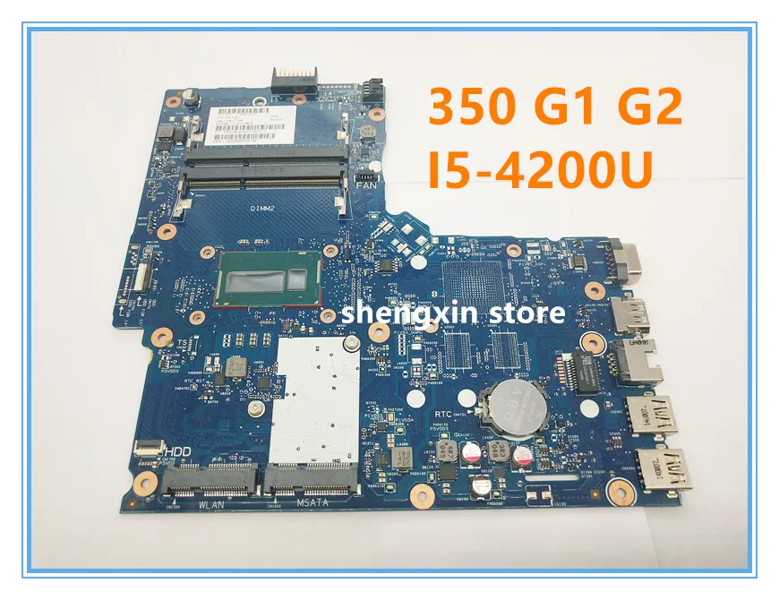 Материнская плата для ноутбука hp 350 G1 G2 телефон 758029 001 Тест 100%|Материнские платы| |