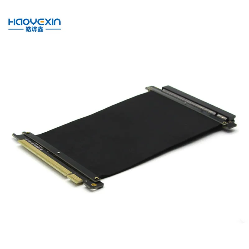 Высокоскоростной PCI Express PCI-E 16x гибкий кабель удлинитель порта адаптер Райзер