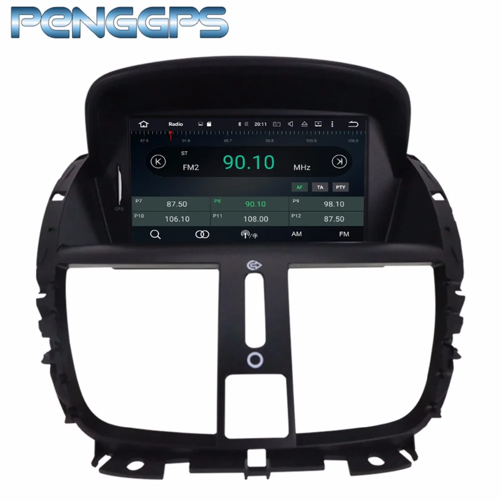 Автомобильная магнитола мультимедийный плеер на Android 10 0/9 0 с 8 &quotэкраном IPS GPS для