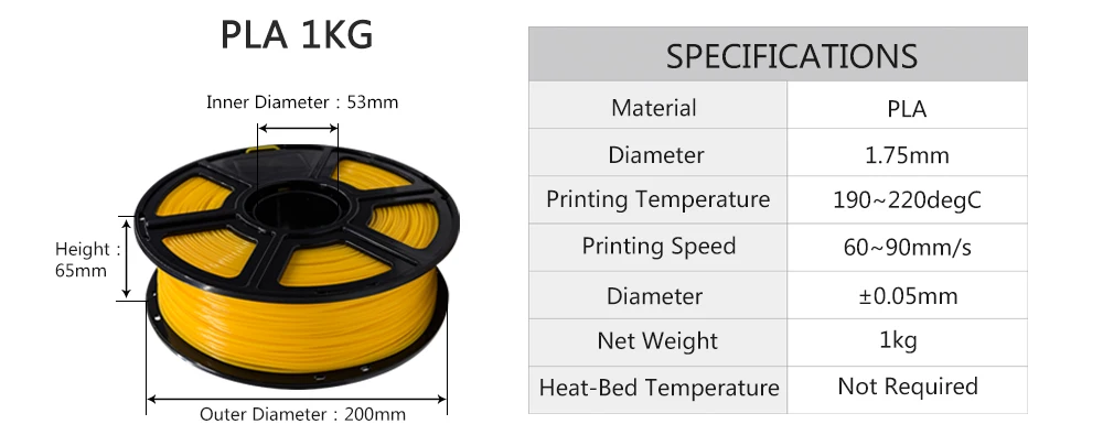 Нить накаливания Flashforge PLA 1 кг для Creator Pro, Guider II, Creator3