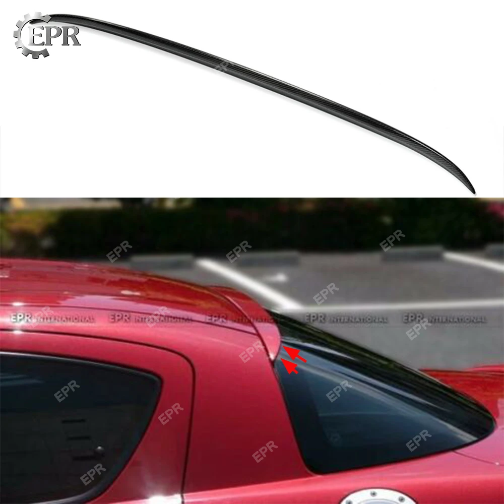 Для Mazda RX8 карбоновый задний спойлер на крышу (все модели) тюнинг автомобиля