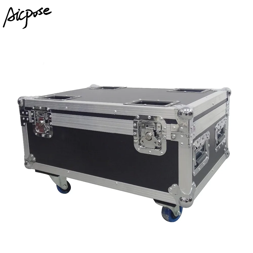 10 шт./лот 9x12 Вт LED Par огни с корпусом полета Led 9*12 RGBW 4 в 1 DMX512 управлением DJ Освещение