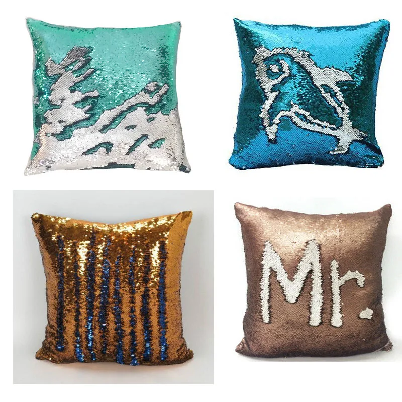 BeddingOutlet Обложка в виде Русалочки волшебная меняющаяся красная Серебряная модная