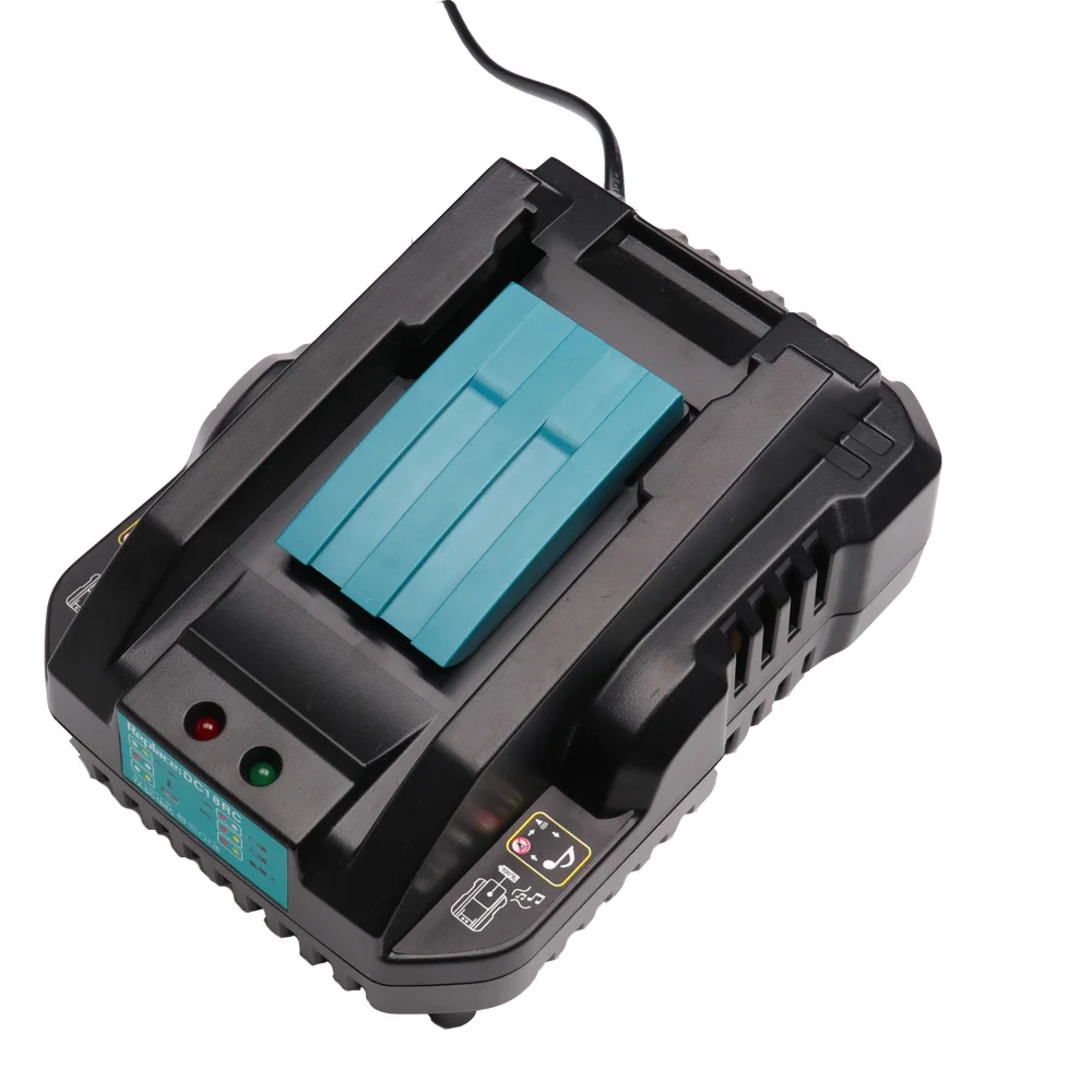 Для Makita 4A Мощность инструмент batteria для BL1830 BL1430 BL1840 BL1850 BL1450 7,2 V 14,4 V 18 V ионно-литиевая Батарея Зарядное устройство