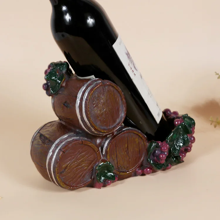 Индивидуальная модная полка для винограда винных бутылок из смолы подарочные