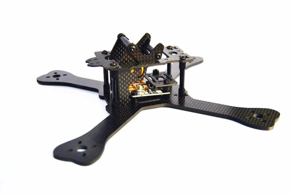 FPV Mini 210 мм Каркас из углеродного волокна Дрон Квадрокоптер 3/4 ручки PDB XT60 плата