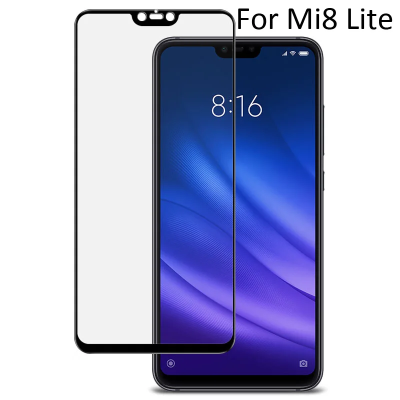 Imak Pro+ полноэкранный клей защитное закаленное стекло для Xiao mi 9 mi 8 mi 8 Se Lite Pro Explorer 2.5D изогнутое Олеофобное